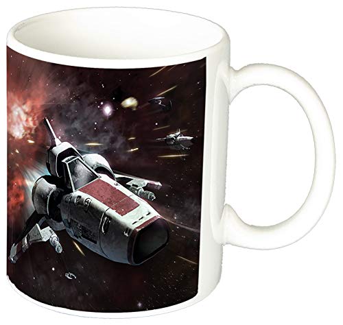 MasTazas Battlestar Galactica Estrella De Combate Viper ACR Cylon Taza Ceramica