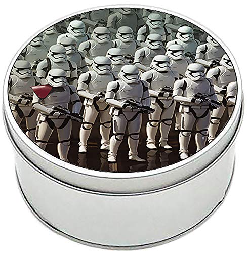 MasTazas Star Wars The Force Awakens First Order Stormtroopers A Caja Redonda Lata Round Metal Tin Box