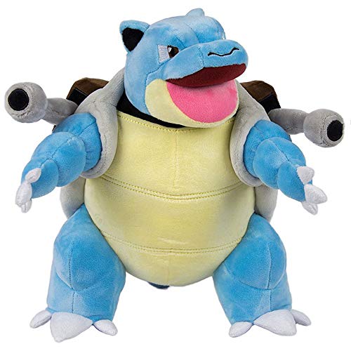 nanyin Peluches De Peluche Takara Tomy Pokemon Mega Blastoise 25Cm, Peluche De Anime Blastoise Pokemones, Colección Regalos De Cumpleaños para Niños