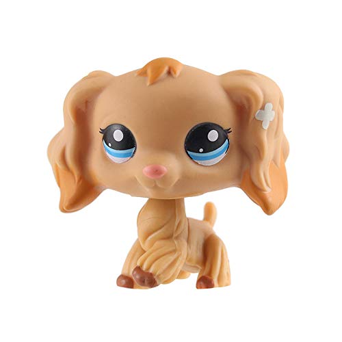 New Pet Shop Lps Gato Perro Juguete Acción De Pie Colección De Pelo Corto 41 Rosa Gato Grande Perro Perro Perro Perro Perro Perro Salchicha Lps Perro Dachshund Colli