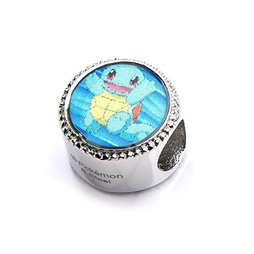 Nintendo Oficial Pokemon Squirtle Agua Grano Slider Pulsera Encanto único Pokemon Go