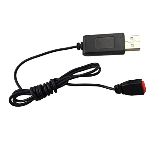 non-brand Piezas de Repuesto de Cable de Cargador USB para Aviones Sin Escobillas Drone RC Modelos SYMA X21 X21W