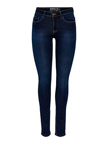 ONLY Onlultimate King Reg Jeans Cry200 Vaqueros, Dark Blue Denim, XS / 30L para Mujer