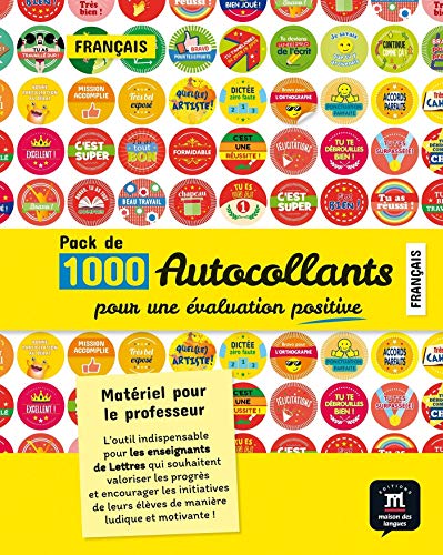 Pack d'autocollants pour l'évaluation en français