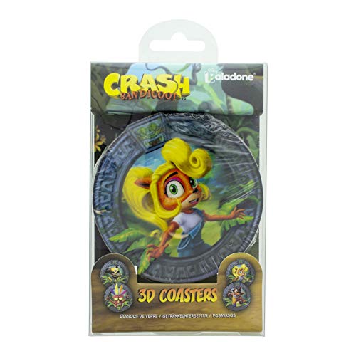 Paladone - Posavasos 3D Bandicoot Crash (PS)