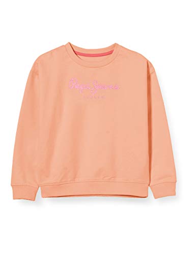 Pepe Jeans Rose Sudadera, Naranja (Fresh Orange 117), 2-3 años (Talla del Fabricante: 2) para Niñas