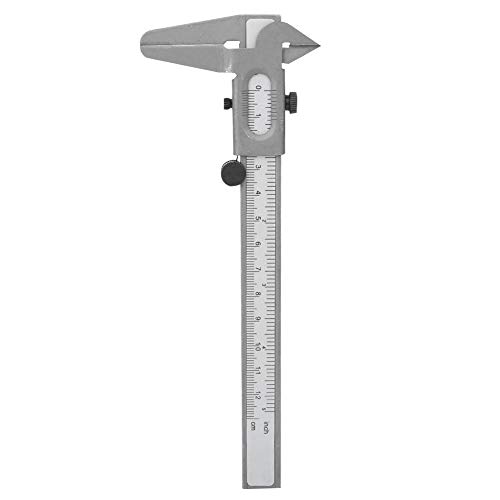 Pies de cordel de vernier de acero inoxidable, calibre de micromómetro, calibre de 5/6 pulgadas, regla de micromómetro de metal de alta precisión