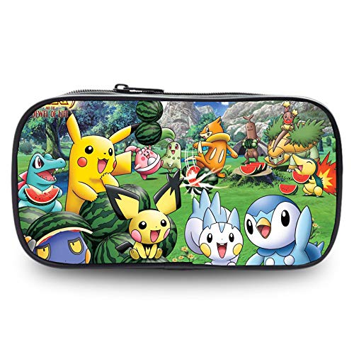 Pikachu - Estuche para bolígrafos Pokemon Pokemon para estudiantes de primaria y secundaria.