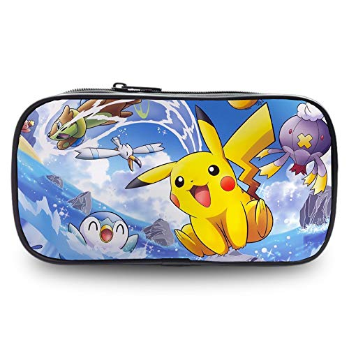 Pikachu - Estuche para bolígrafos Pokemon Pokemon para estudiantes de primaria y secundaria.