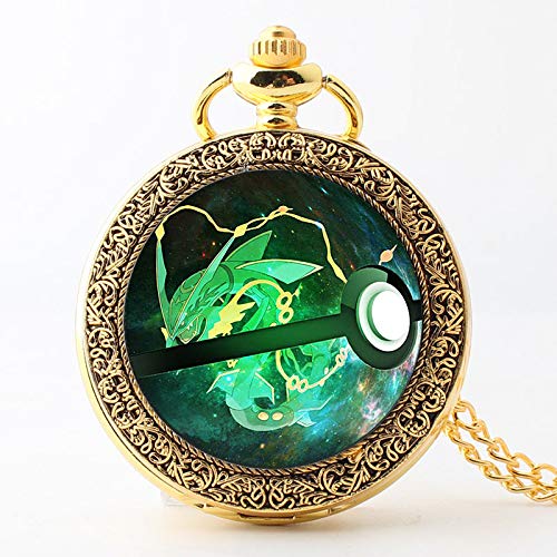 Pokemon watch periféricos de anime Reloj de bolsillo de cuarzo de cristal de nuevo producto