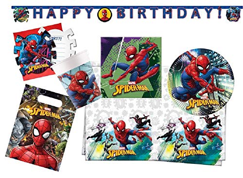 Procos 10118256 Party Set Spiderman Team Up