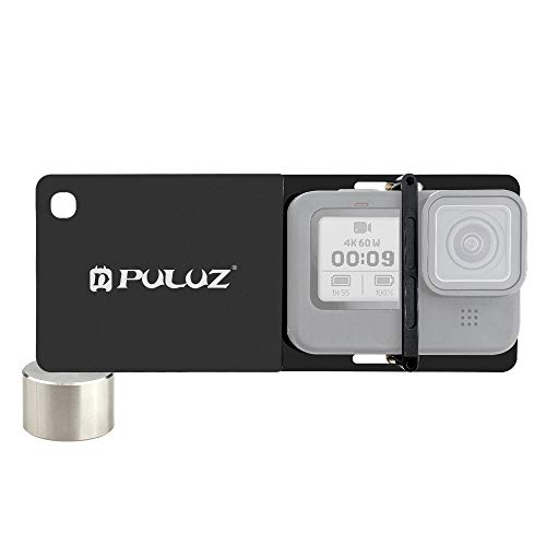 PULUZ Placa de montaje para interruptor de cardán móvil para GoPro Hero 9 negro/Hero 8 Negro Accesorios de cámara de acción