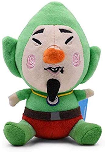 QIXIDAN Animal de Peluche de Felpa Zelda Cute Link Boy Zelda Muñeco de Peluche Suave de Juguete para niños 18cm Colección de Regalos Adornos Visita de Vacaciones