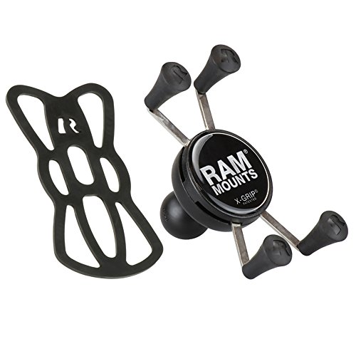 RAM Mount RAM-HOL-UN7B - Soporte (Teléfono móvil/smartphone, Universal, Negro, Soporte pasivo, Compuesto, Acero inoxidable, X-Grip)