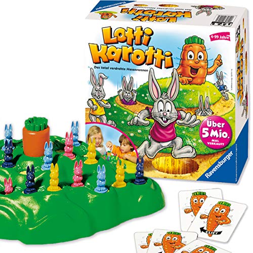 Ravensburger Spiel 21556 Lotti Karotti - Juego Infantil [Importado de Alemania]