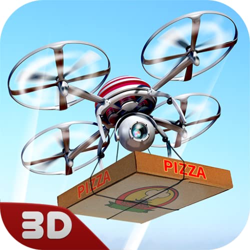 RC Pizza Delivery Drone: Multirotor Quadcopter Simulator | Food Delivery Flying Drone Game