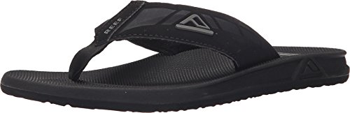 Reef Phantoms, Sandalias Flip-Flop para Hombre, Negro (Black), 40 EU