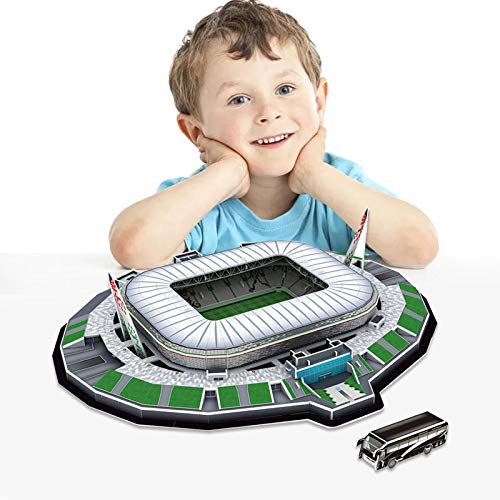 Rompecabezas de estadio de fútbol 3D, rompecabezas de estadio 3d Kit de construcción de modelo de estadio para niños adultos - Juguete educativo Mejora la inventiva y la paciencia de los niños