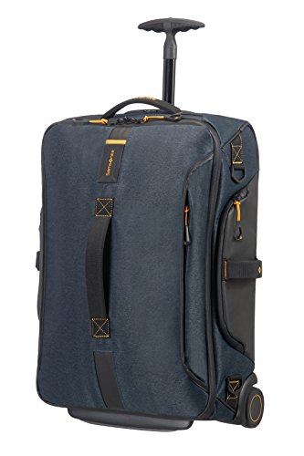 Samsonite Paradiver Light Borsa con Ruote Unisex, Blu (Jeans Blue), S (55cm-48.5L)