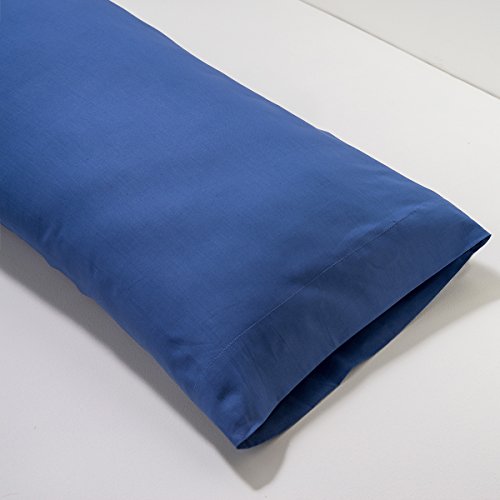 Sancarlos - Funda Almohada Azul Marino - Fácil Planchado - 100% Algodón - Combinables Entre Sí, Cama 150