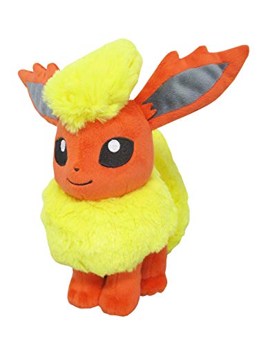 Sanei Pokemon Plush Toy All Star Collection PP112 Flareon Peluche (S) Pyroli Flamara