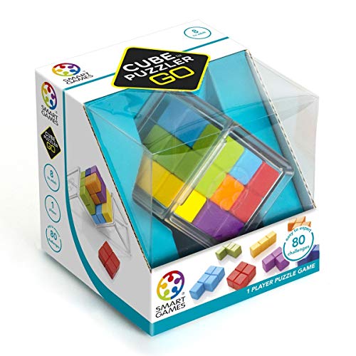 Smart Games- Cube PUZZLER GO, Multicolor (SG412) , color/modelo surtido