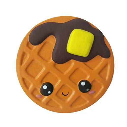 Squishies chocolate Waffles lenta Rising Squeeze súper blando de Kawaii Juguetes alivio de tensión de 12 cm Colección