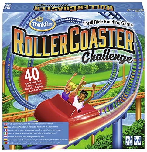 Think Fun- Roller Coaster Challenge Juego de habilidad (Ravensburger 76343) , color/modelo surtido