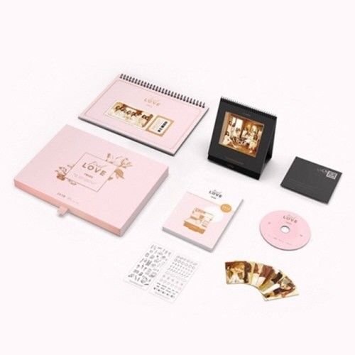 Twice 2018 Season's Greetings First Love - Making DVD+28p DESK CALENDAR+28p STAND CALENDAR+128p DIARY+9p PHOTO CARD+2p DECO STICKER K-POP SEALED