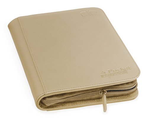 Ultimate Guard 4-Pocket XenoSkin ZipFolio (Sand) by Ultimate Guard