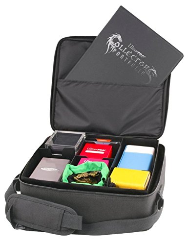 Ultra Pro Deluxe Gaming Case with Black Trim Estuche de Juego con Ribete Negro, Unisex, 32.5cm x 29cm x 11.5cm