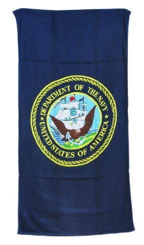 United States Navy Blue Beach Towel 60 x 30 USN by United States Navy Blue Beach Towel 60 x 30 USN ...