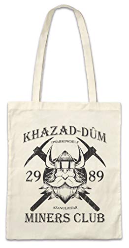 Urban Backwoods Khazad-Dum Miners Club Bolsas de la Compra Reutilizables