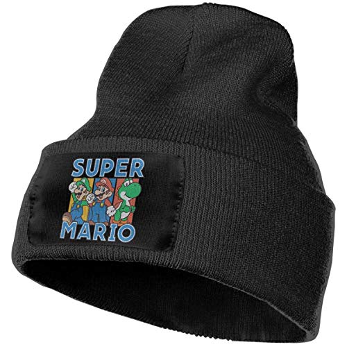 UUUK S-U-Er Mari-O B-ROS - Gorro de punto