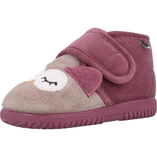 Victoria Bota Velcro Animales, Botas Slouch Unisex Niños, Morado (Morado 90), 26 EU