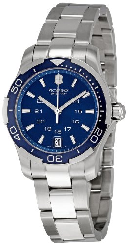 Victorinox 241307 - Reloj de Pulsera Mujer, Acero Inoxidable, Color Plata