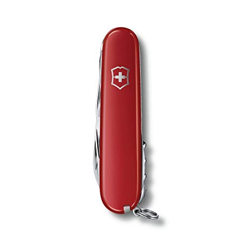 Victorinox Huntsman, Navaja Multiusos, 15 Usos, Rojo