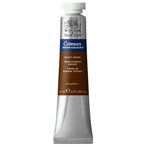 Winsor & Newton Cotman - Tubo Acuarela, 21 Ml, Tierra De Sombra Tostada