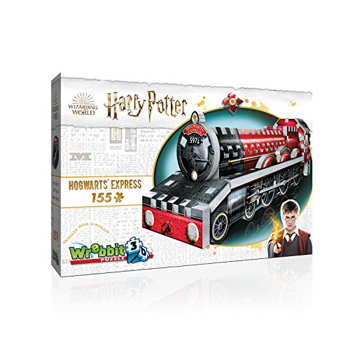 Wrebbit 3D Harry Potter: Hogwarts Express Mini (155 Piezas), HOGWEX_Mini