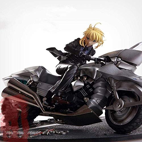 WYETDAS FateStay Night Figure - Saber Alter Black Suit Figma Figuras de acción Figura de Anime Adornos de Juguete