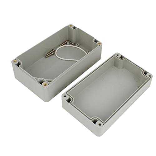 X-DREE Caja de conexiones alto rendimiento de caja sellada esencial impermeable de plástico bien hecho gris 155 mm x 88 mm x 75 mm(c9d-62-ed-1b0)
