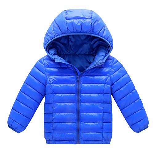 Xingsiyue Chaqueta de Invierno Plumón con Capucha para Unisex Ligero Compresible Calentito Impermeable Abrigo