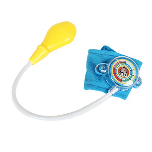 YEES Kit médico de doctor, casa de juegos para enfermeras, muñeca de sangre, juguete para la presión arterial, para niños y niñas