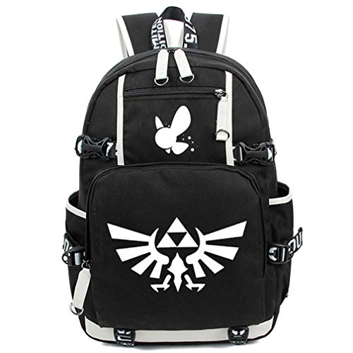 YoyosHome Mochila Escolar de anime, brilla en la oscuridad