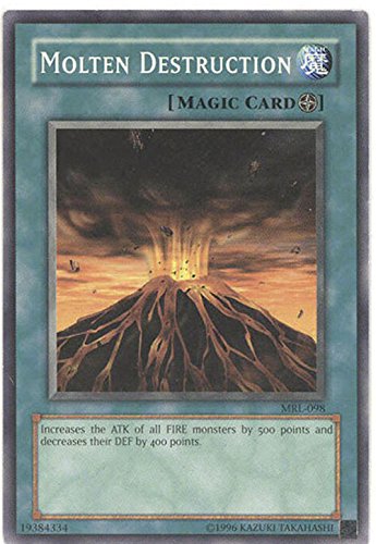 Yu-Gi-Oh! - Molten Destruction (MRL-098) - Magic Ruler - Unlimited Edition - Common by Yu-Gi-Oh!