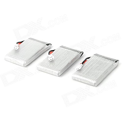 YUNIQUE ESPANA 3 Piezas Batteria Lipo (3.7v, 850 mAh Lipo) para Rc Droni Quadcopter Syma X5SC X5SW