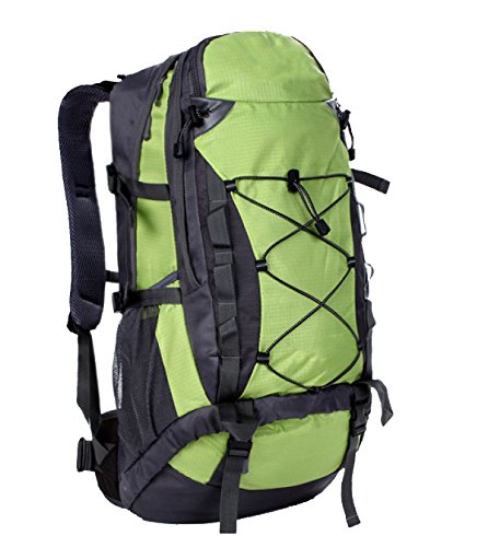 Yy.f 40L Tácticas De Expansión Al Aire Libre Mochilas Deportes Militares Camping Senderismo Bolsas Mochila Día Ciclismo. 3 Colores,Green-27*14*54cm