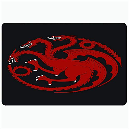 Zome Lag Alfombras De Piso Estera De Entrada Tapete De Ducha Tapete De Suelo,Casa Aislada Norte Hodor Viniendo Redibujar Targaryen Signo Heráldico Varios Stark