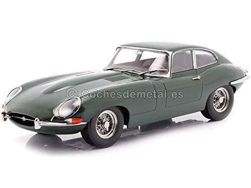 1961 Jaguar E-Type Coupe Series 1 LHD Verde Ingles 1:18 KK-Scale 180431