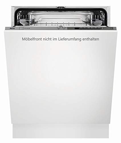 AEG FSB41600Z Totalmente integrado 13cubiertos A+ lavavajilla - Lavavajillas (Totalmente integrado, Color blanco, Full size (60 cm), Gris, Botones, LCD)
